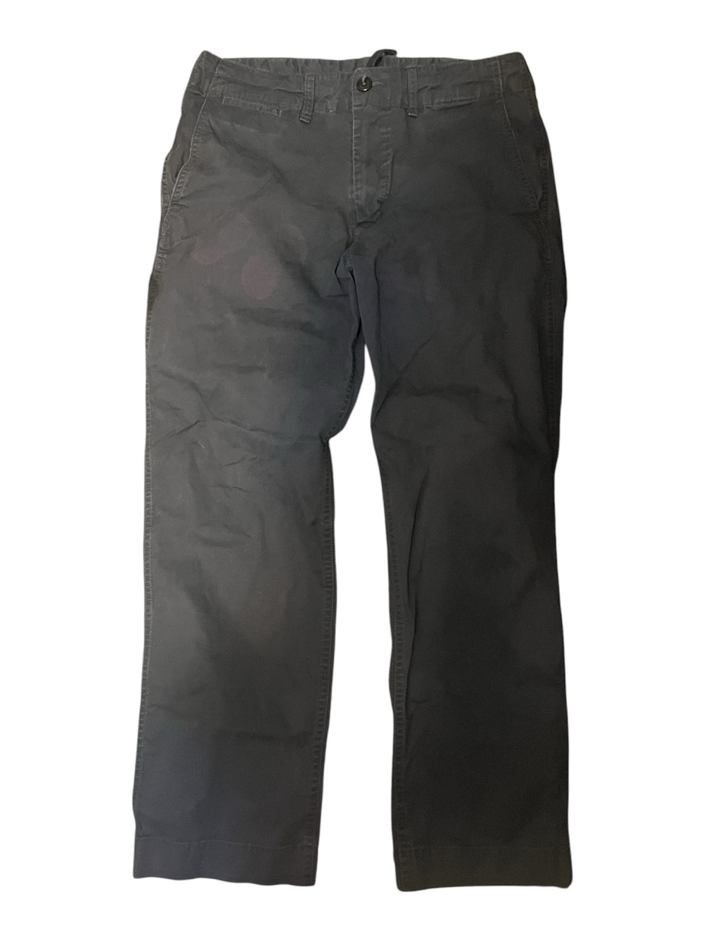 Buck Mason navy chinos